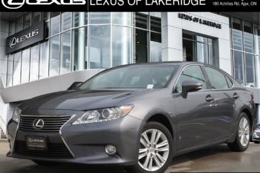 ES 350 LEATHER & NAV|H/V FRONT SEATS|MOONROOF|H/STEERING