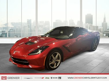 Corvette 1LT + RWD + V8 6.2L + TOIT TARGA
