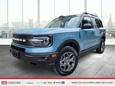 BRONCO SPORT BADLANDS + 4X4 + CARPLAY