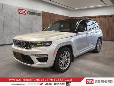 Grand Cherokee SUMMIT + 4X4 + V6 3.6L + TOIT OUVRANT PANO