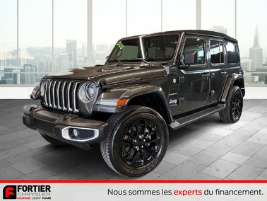 Wrangler UNLIMITED SAHARA + 4XE + HYBRIDE BRANCHABLE