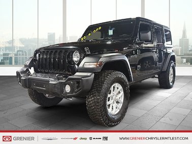 Wrangler SPORT S + 4 PORTES + 4X4 + TOIT RIGIDE