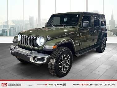 Wrangler 4-PORTES SAHARA + 4X4 + TOIT RIGIDE