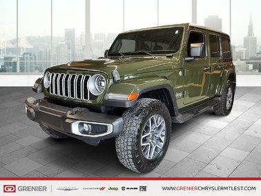 Wrangler 4-PORTES SAHARA + 4X4 + TOIT RIGIDE