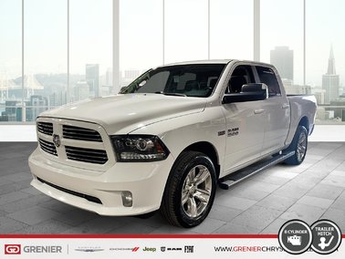 1500 SPORT + 4X4 + V8 HEMI 5.7L + CREW CAB + TOIT OUVRA