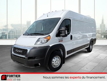 ProMaster Cargo Van 3500 HIGH ROOF + V6 + CAMERA DE RECUL