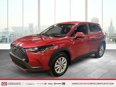 COROLLA CROSS LE + AWD + CLIMATISATION + AIDE AU SUIVI DE VOIE