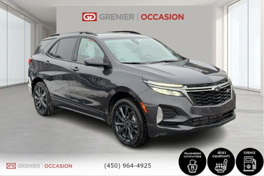 Equinox RS AWD Caméra De Recul Bas Kilométrage