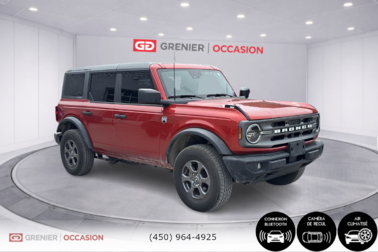 Bronco Big Bend caméra de recul