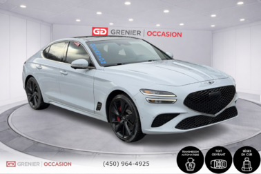 G70 3.3T Sport AWD Toit panoramique Cuir rouge