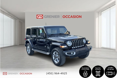 Wrangler Unlimited Sahara sièges chauffants