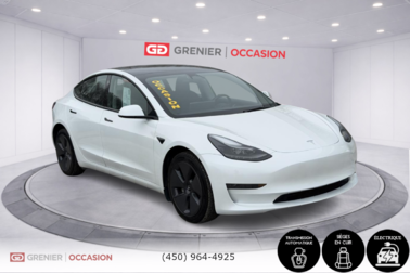 Model 3 Cuir Écran Tactile