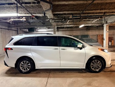 Sienna XLE-8 passenger