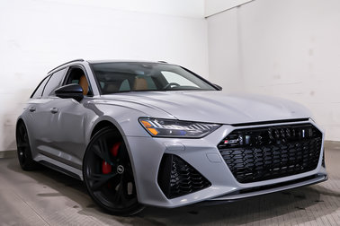 RS6 AVANT + AWD + V8 4.0L + CUIR + CARPLAY