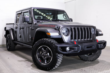 Gladiator RUBICON + 4X4 + V6 3.6L + TOIT RIGIDE 3 SECTIONS
