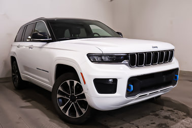 Grand Cherokee OVERLAND 4XE + PHEV + 4X4 + TOIT OUVRANT PANO