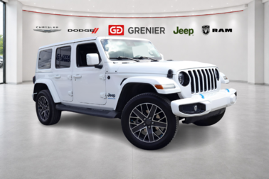 Wrangler 4xe HIGH ALTITUDE + 4X4 + PHEV