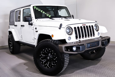 Wrangler Unlimited SAHARA + 75E ANNIVERSAIRE + NAV GPS