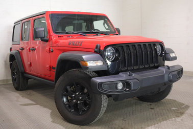 Wrangler Unlimited WILLYS + 4X4 + TOIT RIGIDE