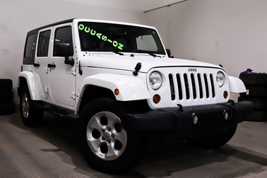 Wrangler UNLIMITED SAHARA + 4X4 + V6 + TOIT RIGIDE