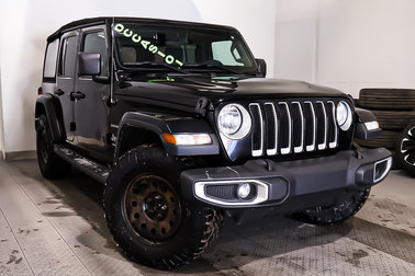 Wrangler UNLIMITED SAHARA + 4X4 + V6 + TRANS. MANUELLE