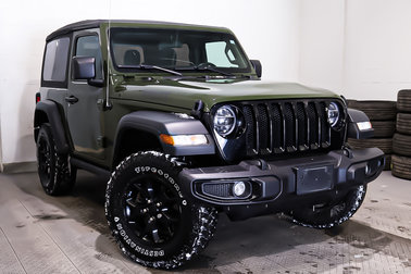 Wrangler WILLYS + 4X4 + V6 + MANUEL + CARPLAY