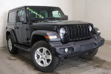 Wrangler SPORT S + 2 PORTES + 4X4 + TOIT RIGIDE