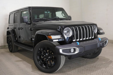 Wrangler UNLIMITED SAHARA 4XE + 4X4 + PHEV + TOIT RIGIDE