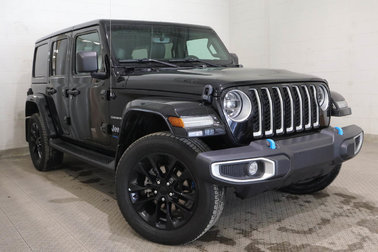 Wrangler UNLIMITED SAHARA 4XE + 4X4 + PHEV + TOIT RIGIDE