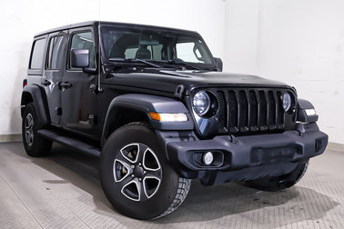 Wrangler SPORT S 4 PORTES + 4X4 + V6 3.6L + TOIT RIGIDE