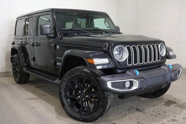 Wrangler 4XE SAHARA + PHEV + 4X4 + CUIR