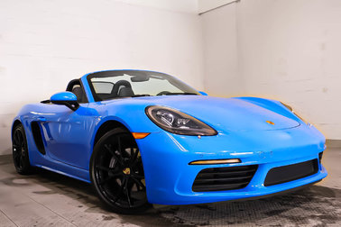 Boxster 718 + RWD + CONVERTIBLE + CUIR