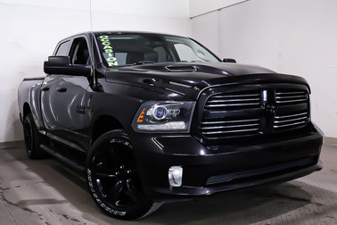 1500 SPORT NOIR + 4X4 + V8 HEMI 5.7L + QUAD CAB