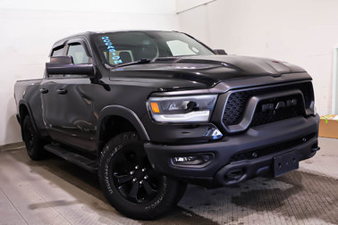 1500 REBEL + 4X4 + QUAD CAB + ALLURE NOIRE + V8 HEMI