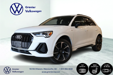 Q3 Progressiv, S-Line, Cuir, Toit, Quattro