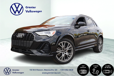 Q3 Progressiv, S-Line, Cuir, Toit, Quattro