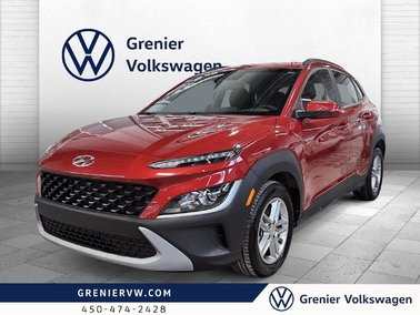 KONA Essential, Carplay, AWD, Pneus hiver inclus