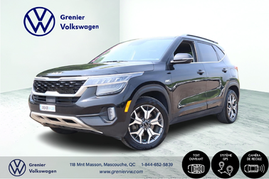 Seltos EX Premium, AWD, Jamais Accidenté, Cuir, Toit