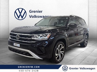 Atlas Highline, V6, Cuir, Toit Pano, Demarreur, Carplay