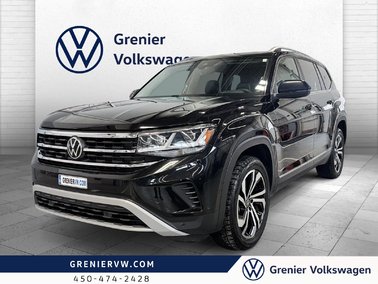 Atlas Highline, V6, Cuir, Toit Pano, Demarreur, Carplay