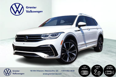 Tiguan Highline, R-Line, Carplay, Cuir, Toit, Siege Vent.