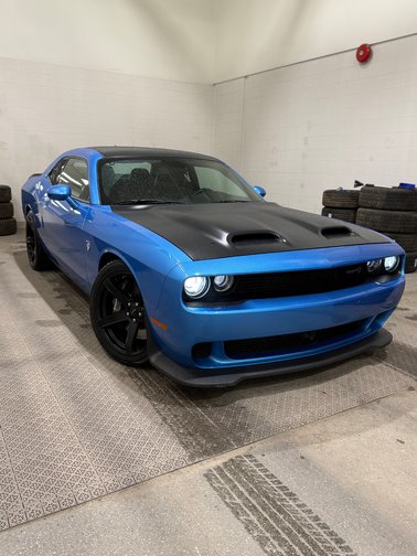 Challenger SRT Hellcat Navigation Rare B5 Blue