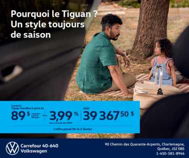 Procurez-vous le Volkswagen Tiguan 2026