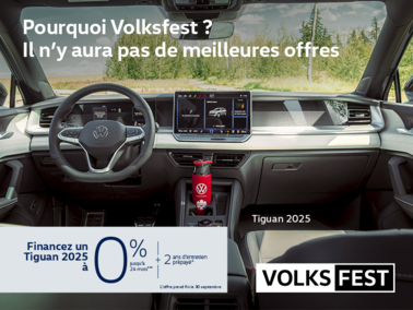 Procurez-vous le Volkswagen Tiguan 2025