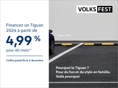 Procurez-vous le Volkswagen Tiguan 2024