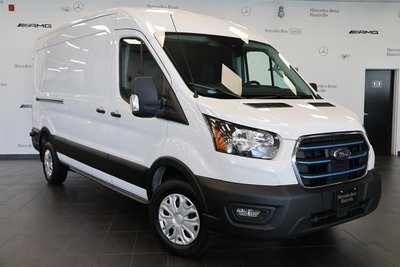 2022 Ford E-Transit 350 BEV Cargo Van BEV-350 Medium Roof Sliding Pass 130