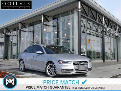 2015 Audi S4 Quattro S4 Winter Tire Pkg Included Heated seats Push Start