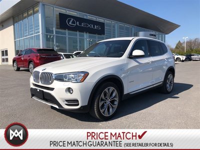 2017 BMW X3 AWD NAVIGATION SUNROOF - PRICED TO SELL