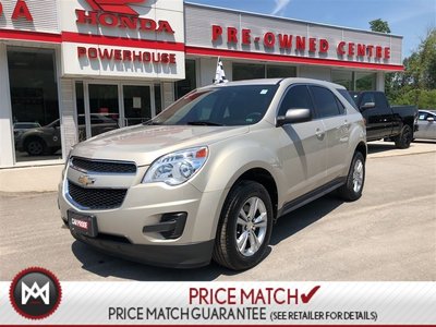 2012 Chevrolet Equinox LS* BLUETOOTH! ON STAR* AUTO LIGHTS! SPACIOUS!