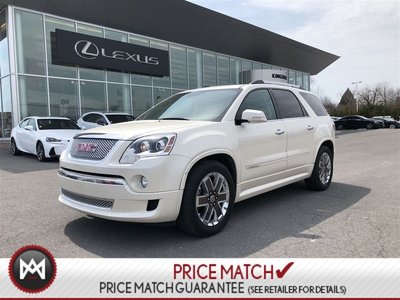 2012 GMC Acadia DENALI - LOW KM - WHITE DIAMOND